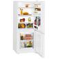 Холодильники Liebherr /  137.2x55x63,  объем камер 156 / 53 л,  нижняя морозильная камера,  белый