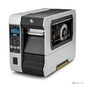 Zebra TT ZT610; 4",  203 dpi,  Euro and UK cord,  Serial,  USB,  Gigabit Ethernet,  Bluetooth 4.0,  USB Host,  Tear,  Color Touch,  ZPL