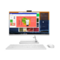 Моноблок /  Lenovo IdeaCentre AIO 3 24ITL6   23.8" (1920x1080) / Intel Core i3 1115G4 (3Ghz) / 8192Mb / 256SSDGb / DVDrw / Int:Intel UHD Graphics / BT / WiFi / war 1y / 6.81kg / white / DOS + Keyboard,  mouse USB