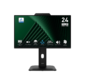 MSI PRO MP242PMG 23.8" 16:9 FHD (1920x1080) IPS Flat, Webcam, 4ms (GTG), 1000:1, 100M:1, 300nit, 1xHDMI, 1xDP, 1xVGA, 1xUSB-A, 1xUSB-B, Speaker, Tilt, Swivel, Height, Pivot, VESA, 120Hz, Black, 1y war-ty