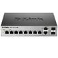 D-Link DGS-1100-10 / ME / A1A,  8-Port 10 / 100 / 1000Base-T ports + 2 combo 100 / 1000Base-T / SFP ports Metro Ethernet Switch