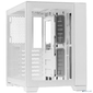 Корпус Lian Li O11D Mini-S Snow Edition  /  Mid-Tower,  TG  /  G99.O11DMI-S.R0