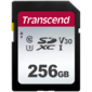 Флеш карта SD 256GB Transcend SDXC Class 10 UHS-I U3,  V30,  TLC,  Silver