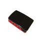 Корпус ACD  Red+Black ABS Case for Raspberry 4B