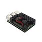 Корпус ACD RA458 Black Metal Aluminum Case with double Fans for Raspberry Pi 3B / 3B+  (RASP2244)