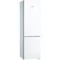 Отдельно стоящий холодильник с нижней морозильной камерой,  203х60х60 см,  Серия 4,  400 л,  A++,  No Frost,  белый