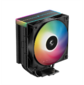 Кулер для процессора DEEPCOOL AG400 BK ARGB V2 LGA1851 / 1700 / 1200 / 115X / AM5 / AM4  (18шт / кор,  TDP 220W,  PWM,  ARGB Fan 120mm,  4 тепл. трубки,  черный) RET