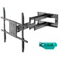 Кронштейн ONKRON /  42-110" макс 800*600  наклон -5° / +15° поворот ±90° Макс нагрузка 100кг,  от стены 103-1030мм черный
