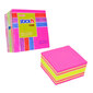 Куб для заметок Hopax 21536 неон / пастель 76*76мм 400листов 3 цвета