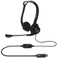 Headset Logitech PC 960 Stereo  ( 20-20000Hz,  mic,  volume control,  USB,  2.4m)