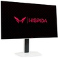 Монитор HISPIDA 27'' 2560x1440, OLED, 178/178, 0.03ms, 250nit, 1.5M:1, 280Hz, 2xDP 1.4/2xHDMI 2.1, noUSB-A, FreeSync, LowBlueLight, LTSP, ExtPWR, VESA 100x100, Black, 1y