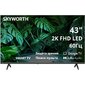 Телевизор LED Skyworth 43" 43E55G Eye Care черный / серый 4K Ultra HD 60Hz DVB-T DVB-T2 DVB-C DVB-S DVB-S2 USB WiFi Smart TV