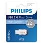 Флеш накопитель 32GB PHILIPS WEE 2.0 32GB,  USB 2.0