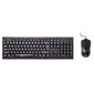 Клавиатура + мышь Oklick 620M черный USB,  475652