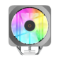 Кулер для процессора Ocypus Delta A40 EX BK ARGB,  120mm ARGB FAN,  4 HEAT PIPES,  4-PIN PWM,  500-1800 RPM,  29DBA,  HYDRO BEARING,  LGA115X / 1200 / 1700 / 18XX,  AM4 / AM5