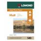 Бумага Lomond A4 140г / м2 25л. матовая  (0102073)
