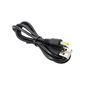 Кабель Orange Pi RD010 USB-A -to- DC plug  (4mm / 1.7mm),  Power Cable 5V 3A,   1.5 meters,  black