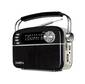 SVEN АС SRP-505,  черный  (3 Вт,  Bluetooth,  FM / AM / SW,  USB,  microSD,  AUX,   встроенный аккумулятор)