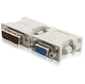 Адаптер переходник Greenconnect GC- CV103,  DVI AM 24+5M  /  VGA AF 15F,  медь,  пакет
