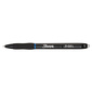 Ручка гелевая Paper Mate SHARPIE S-GEL  (2136600) авт. 0.7мм круглая резин. манжета черный синие чернила