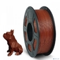 - /  Филамент NVPRINT PLA+ Chocolate для 3D печати диаметр 1.75мм  длина 330 метров  масса 1 кг