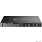 TP-Link SG6428XHP,  Стекируемый управляемый коммутатор 3го уровня Omada с 24 гигабитными портами PoE+ и 4 портами SFP+