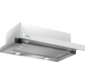 Кухонная вытяжка Интегра GLASS 45Н-400-В2Д нерж / стекло белое ELIKOR