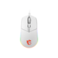 MSI Clutch GM11,  Gaming Mouse Wired,  DPI 5000,  symmetrical design,  RGB lighting,  White