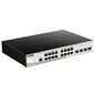 D-Link DGS-1210-20 / ME / B1A Управляемый коммутатор 2 уровня с 16 портами 10 / 100 / 1000Base-T и 4 портами 1000Base-X SFP