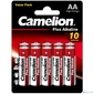 Camelion Plus Alkaline BL10 LR6  (LR6-BP10,  батарейка, 1.5В)  (10 шт. в уп-ке)