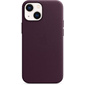 iPhone 13 mini Leather Case with MagSafe - Dark Cherry