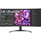 LG UltraWide 34WQ60C-B 34" Curved 3800R IPS monitor,  3440x1440,  300cd / m2,  21:9,  5мс  (GtG),  HDMIx2,  DP,  60Hz,  178 / 178,  FreeSync,  HDR 10,  VESA  (100x100 мм),  sRGB 99%,  PBP,  вcтроенный БП,  black