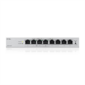 Коммутатор Web Smart L2 коммутатор Zyxel GS1200-8HPv3,  8xGE  (4xPoE+),  бюджет PoE 68 Вт,  настольный,  бесшумный