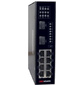 Коммутатор Hikvision DS-3T0310P 8x100Mb 2SFP 8PoE+ 240W неуправляемый