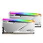 Netac Z RGB 32GB  (2x16GB) DDR5-6800  (PC5-54400) C34 Silver 34-45-45-108 1.4V XMP Dual DIMM Kit