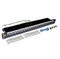 Патч-панель LANMASTER 24 порта,  STP,  кат.6A,  1U
