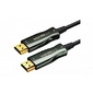 Wize AOC-HM-HM-40M Кабель HDMI,  оптический,  40 м,  4K / 60HZ,   v.2.0,  ARC,  19M / 19M,  черный,   коробка