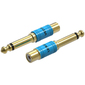Переходник Vention jack 6.35 mm M / RCA F