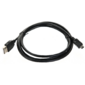 Кабель USB 2.0 A-->mini-B 5P  (1, 8м) чёрный TELECOM <TC6911BK-1.8M>