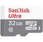 Флеш карта microSD 32GB SanDisk microSDHC Class 10 Ultra UHS-I 100MB / s