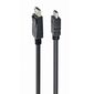 Кабель Cablexpert Кабель DisplayPort->HDMI Cablexpert CC-DP-HDMI-1M 1м,  20M / 19M,  черный,  экран,  пакет  (CC-DP-HDMI-1M)  (079990) {100}
