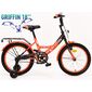 Велосипед NRG Bikes GRIFFIN  (Пол: мужской / женский,  Возраст ребенка: 5-10 лет,  Материал: Сталь Hi-Ten,  Тормоз передний: Ободной,  V-brake,  Тормоз задний: Ножной,  Размер колес: 18,  orange-black)