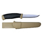 Нож Mora Companion  (13166) стальной лезв.104мм черный / бежевый