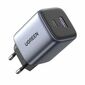 Сетевое зарядное устройство UGREEN CD350  (15539) Nexode 35W USB-A - USB-C Wall Charger EU Цвет:серый