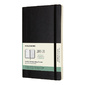 Еженедельник Moleskine ACADEMIC SOFT WKNT Large 130х210мм датир.18мес 208стр. мягкая обложка черный