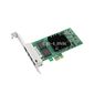 Network Interfaced Card LR-LINK LREC9224PT,  Gigabit Ethernet PCIe x1 Card  (Quad Port) ,  Intel i350,  4 x RJ45