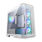 Корпус MSI MAG Pano M100R PZ White ,  Micro-ATX,  1xUSB 3.2 Gen 1,  1xUSB 3.2 Gen2 Type-C,  4x120mm ARGB Fan,  ARGB+PWM Control Board,  TG,  WHITE