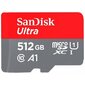Флеш карта microSD 512GB SanDisk microSDXC Class 10 Ultra UHS-I A1 140MB / s