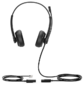 YEALINK YHS34 Dual Дуо,  Проводная,  HD звук,  QD,  RJ9,  шт
