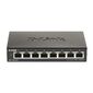 D-Link DGS-1100-08V2 / A1A,  L2 Smart Switch with 8 10 / 100 / 1000Base-T ports 
8K Mac address,  802.3x Flow Control,  Port Trunking,  Port Mirroring,  IGM